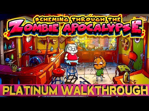 Scheming Through The Zombie Apocalypse 100% Platinum Walkthrough  | Trophy u0026 Achievement Guide
