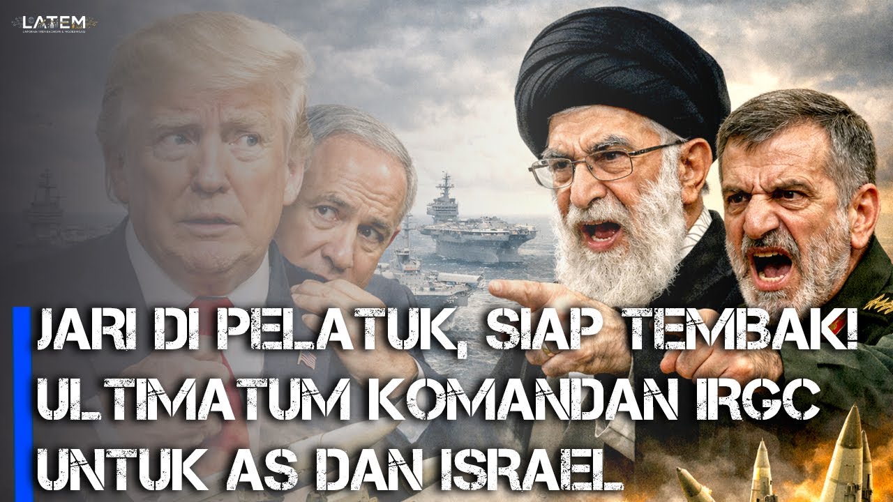 Jari di Pelatuk, Siap Tembak! Komandan IRGC Iran Peringatkan AS saat Kapal Perangnya ke Timur Tengah