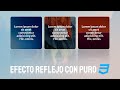 Como hacer EFECTO REFLEJO 😍 con puro CSS | Paso a paso MUY FÁCIL