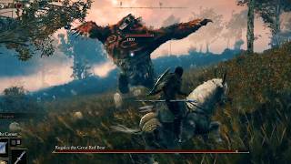 Rugalea the Great Red Bear Boss Cheese | Mage Build | Elden Ring