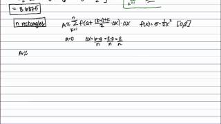 Midpoint Riemann Sums