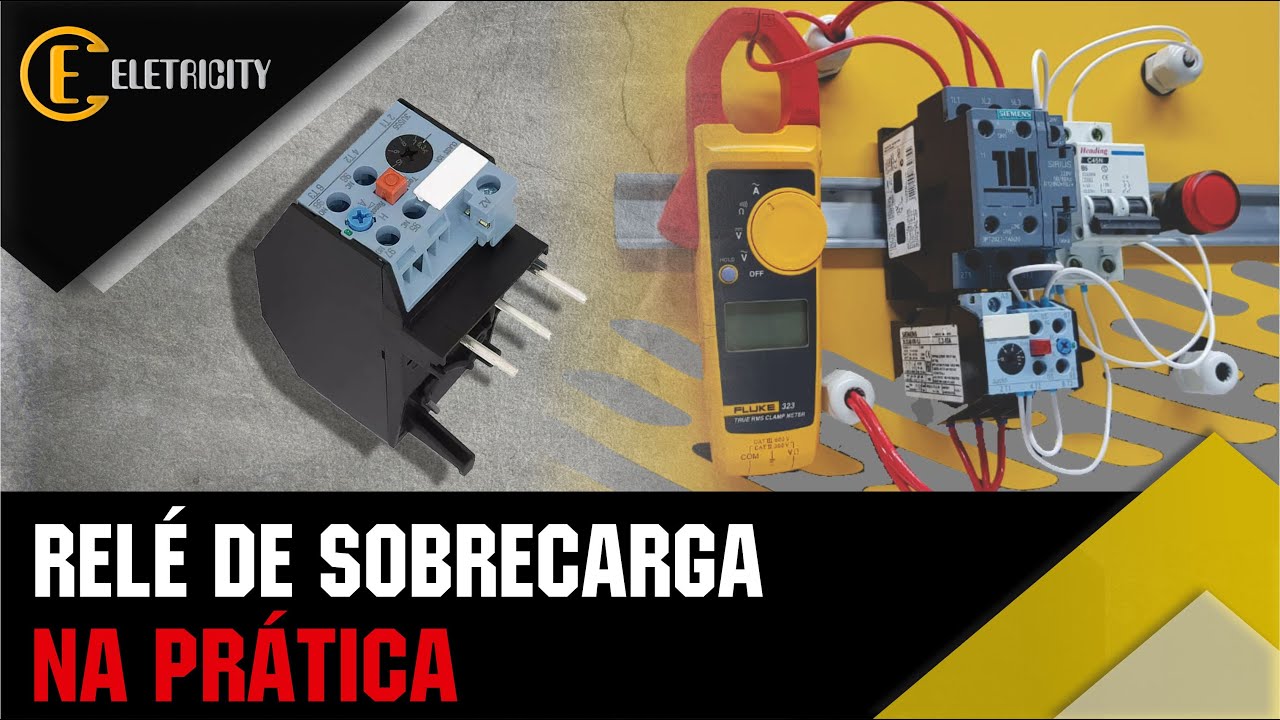 ENTENDA COMO FUNCIONA O RELÉ DE SOBRECARGA - TEORIA E PRÁTICA.