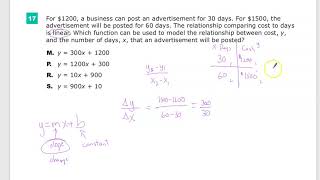 Question 17 - Grade 8 Math - TNReady Practice Test