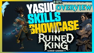 Yasuo Skills Showcase for Ruined King [Abilities, Runes, Masteries]