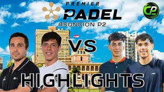 BELA & TELLO VS VALENZUELA & CUELLO - R32 Premier Padel Asuncion P2 - HIGHLIGHTS