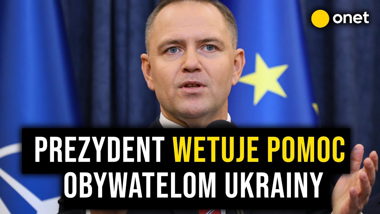 Karol Nawrocki wetuje pomoc obywatelom Ukrainy. Ma inną propozycję