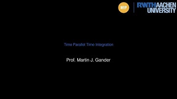 EU Regional School 2022 with Prof. Martin Gander