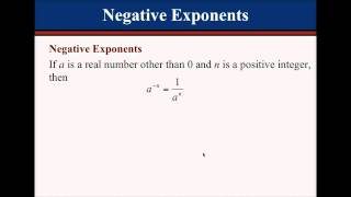 Inter Alg Exponents & Scientific Notation