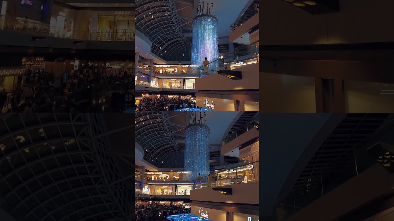 Is this the most beautiful escalator ride in Singapore? 