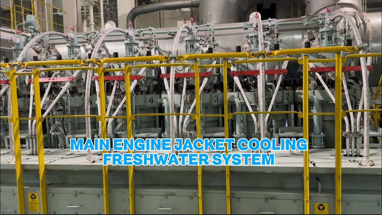 MAIN ENGINE JACKET COOLING FRESHWATER SYSTEM | Toppng's World - YouTube