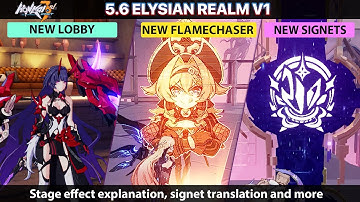 Honkai 5.6 - ER New Signets, Lobby, Support skill and more! | Beta v1
