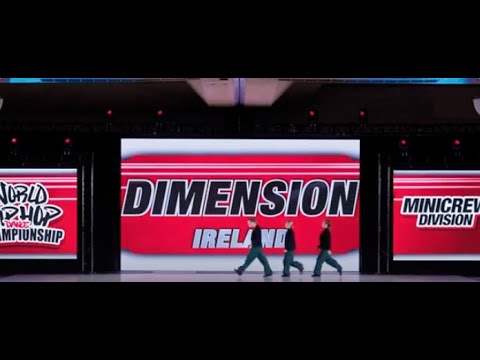 Dimension - Ireland | MiniCrew Division Prelims | 2023 World Hip Hop Dance Championship