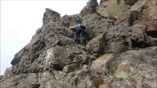 Sgurr nan Gillean.  the tourist path! Isle of Skye