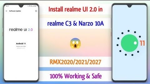 How To install Realme c3 UI 2.0 C.05 PBRP Recovery