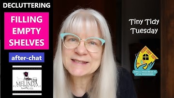 TINY TIDY: A LITTLE SHUFFLING & DECLUTTERING, PLUS SOME CHATTING/collab with @TheHelpfulHome