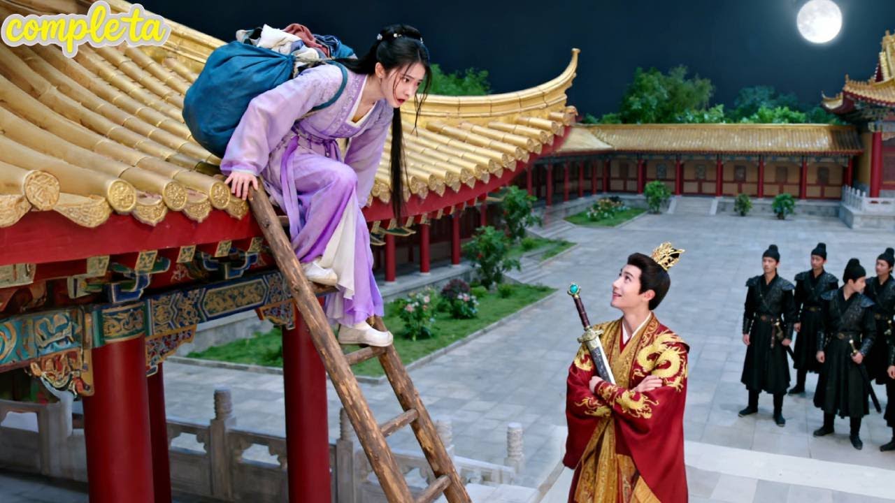 Reina transmigrada a concubina más odiada d príncipe&huye x techo¡Pero ya la espera afuera:¿cariño?