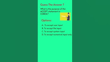 COBOL Mainframe interview questions _17#cobol #viral #interview #mainframe #jcl #youtubeshorts #db2