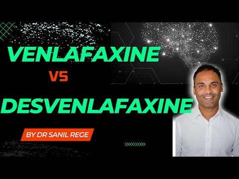 The Difference between VENLAFAXINE (EFFEXOR) and DESVENLAFAXINE (PRISTIQ) | A Psychiatrist Explains