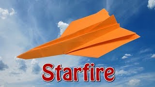 Бумажный самолёт Starfire Paper airplane Starfire