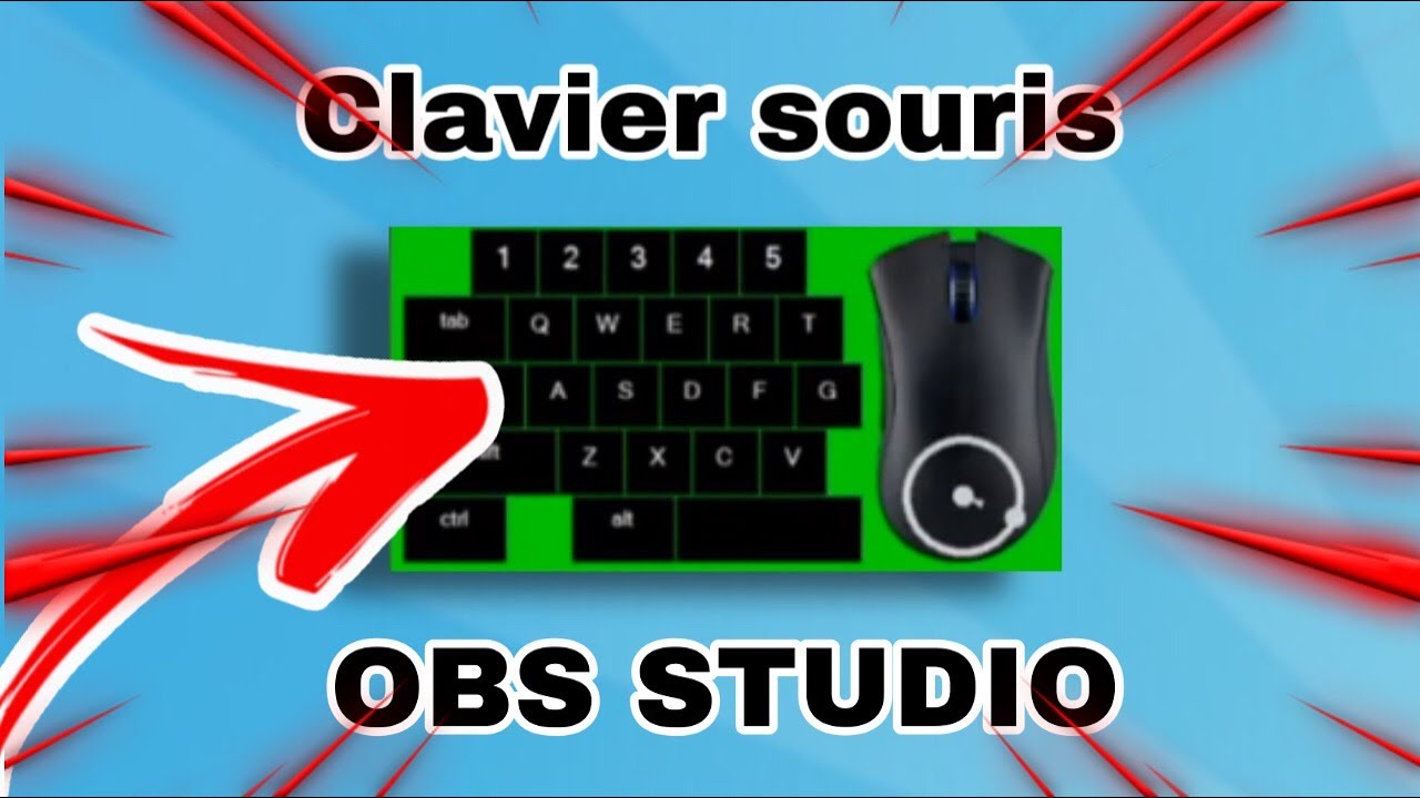 [TUTO] AJOUTER UN CLAVIER/SOURIS VIRTUEL SUR OBS STUDIO ! - YouTube