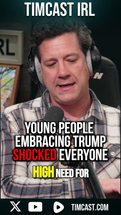 Young People Embracing Trump SHOCKED EVERYONE - YouTube
