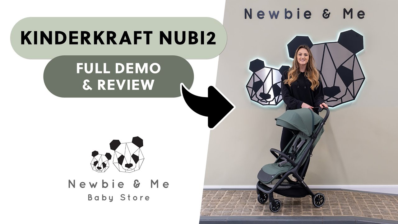Kinderkraft Nubi2 Compact Stroller  Full Demonstration & Review ✨ 