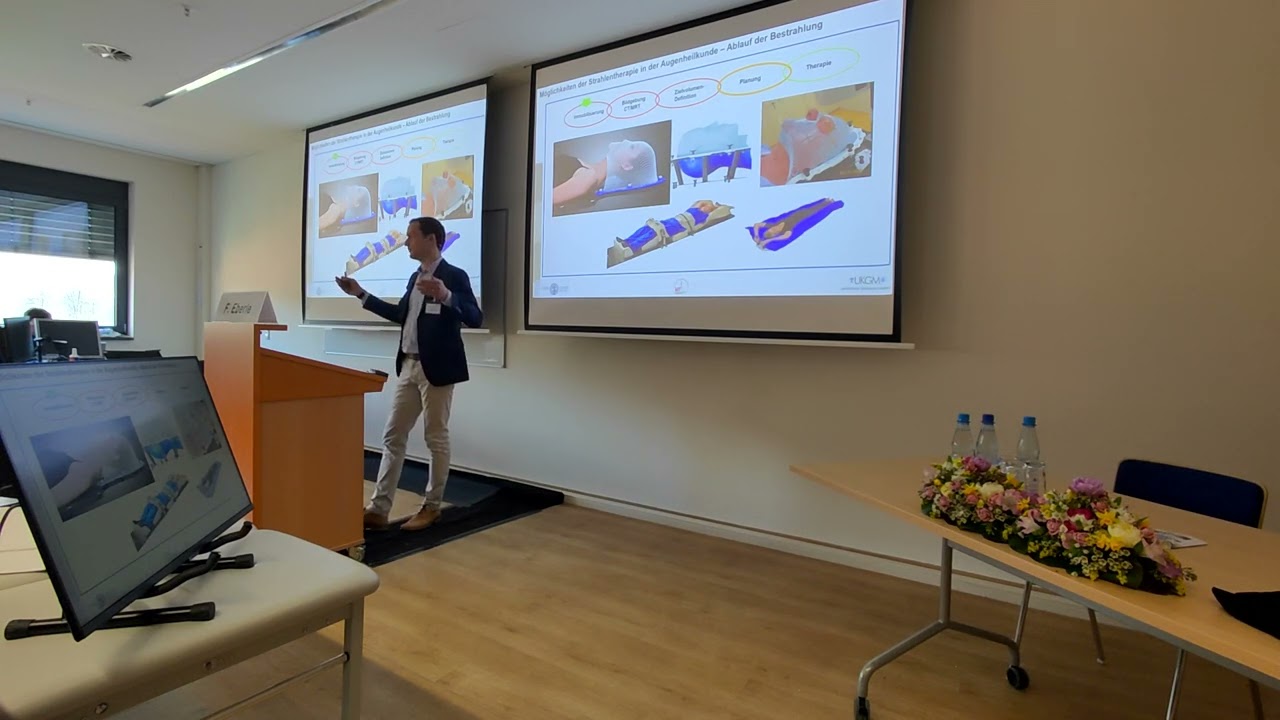 Priv.-Doz. Dr. Fabian Eberle - Möglichkeiten der Strahlentherapie in der Augenheilkunde