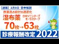 Ⅳー７ー①｜医薬品の給付の適正化（湿布薬の処方枚数63枚へ）（2022年度診療報酬改定）