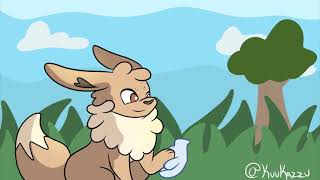 Petting Eevee! [Test Animation with FireAlpaca]