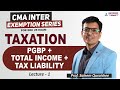 CMA Inter Taxation Lec 1 | PGBP + TI + TL Exam Oriented Batch | Dec 2025 | Prof Saleem Quraishee