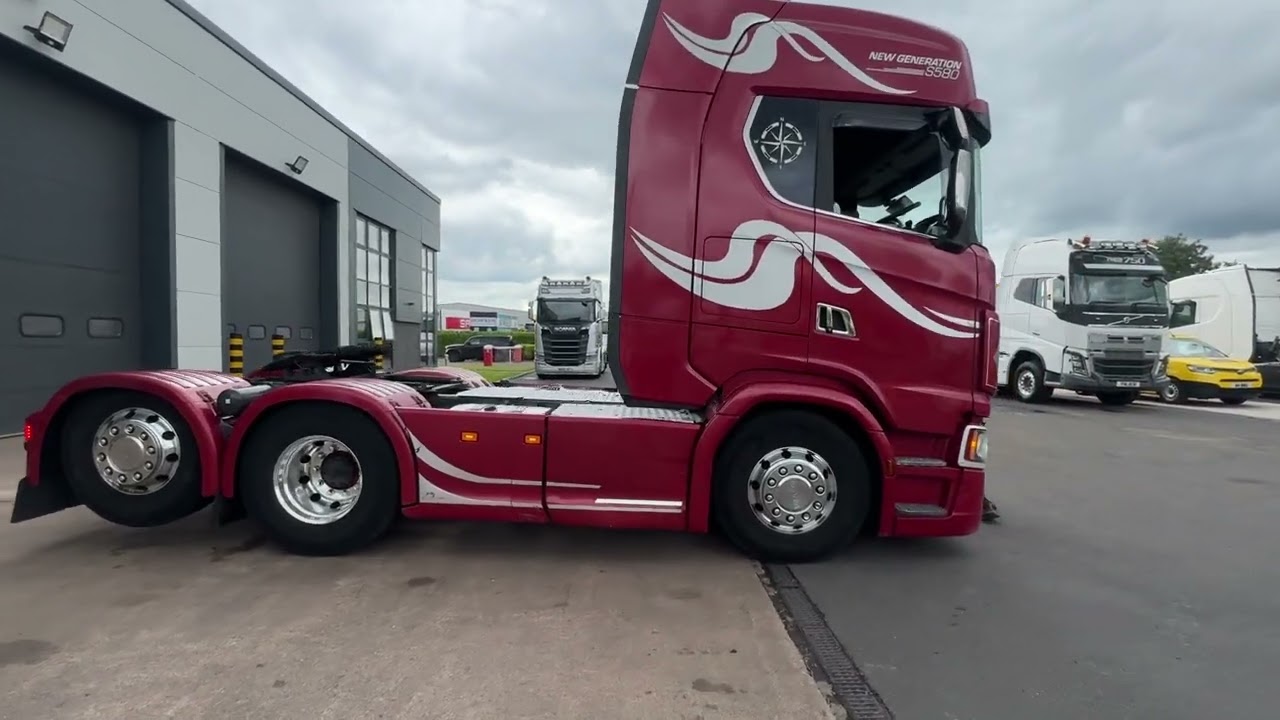 2017 (67) SCANIA S580 6X2 TRACTOR UNIT (EURO 6) - SK67NNB