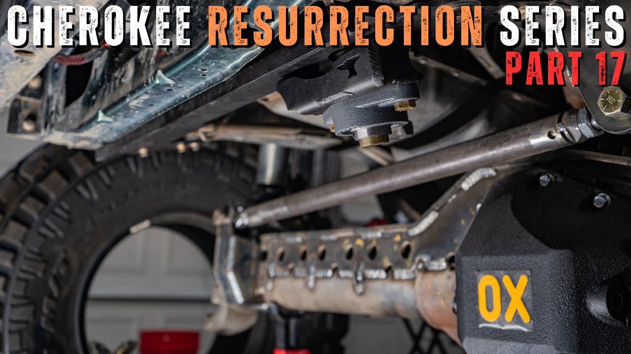 Iron Man 4x4 Steering Box Brace Install One Ton Cherokee XJ Build YouTube