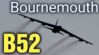 USAF B52 Bomber at Bournemouth Air Festival 2022