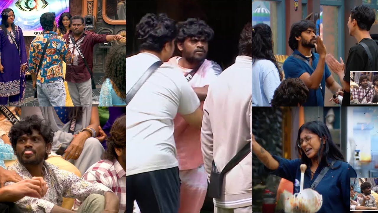 Diwagar , Gana Vinoth மற்றும் Prajin இடையே ஏற்பட்ட முதல் மோதல் 😱 BB9..!!