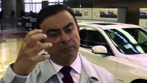 Nissan CEO Carlos Ghosn on the new Infiniti Q50