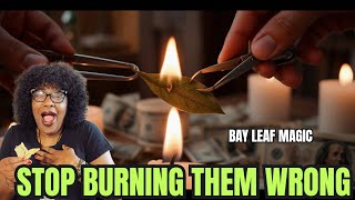 STOP Burning Bay Leaves WRONG and Start Doing it Like a Pro