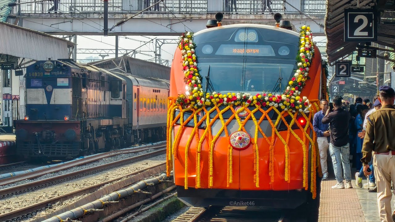 India's First VANDE BHARAT SLEEPER Inaugural Journey | KYQ - NJP | Indian Railways !