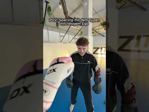 POV: Sparring mit dem Typen mit riesigem Ego💀