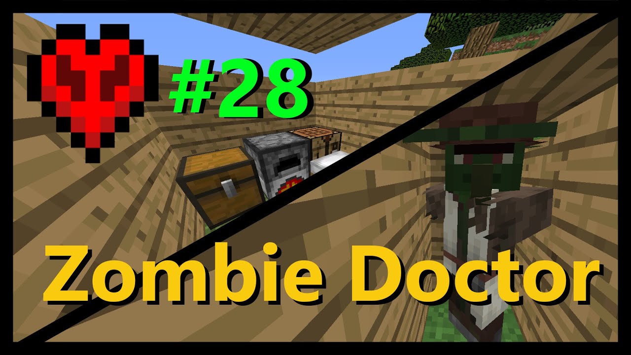 Hardcore #28 : Curing a Zombie Villager!