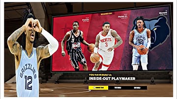 ELITE DUNKING JA MORANT BUILD NBA 2K23 NEXT GEN (ATHLETIC INSIDE OUT PLAYMAKER BUILD NBA 2K23)