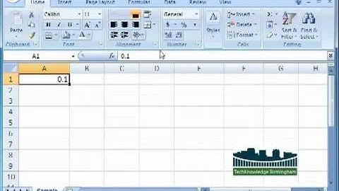 Apply Percent Style in Microsoft Excel | TechKnowledgeOnDemand