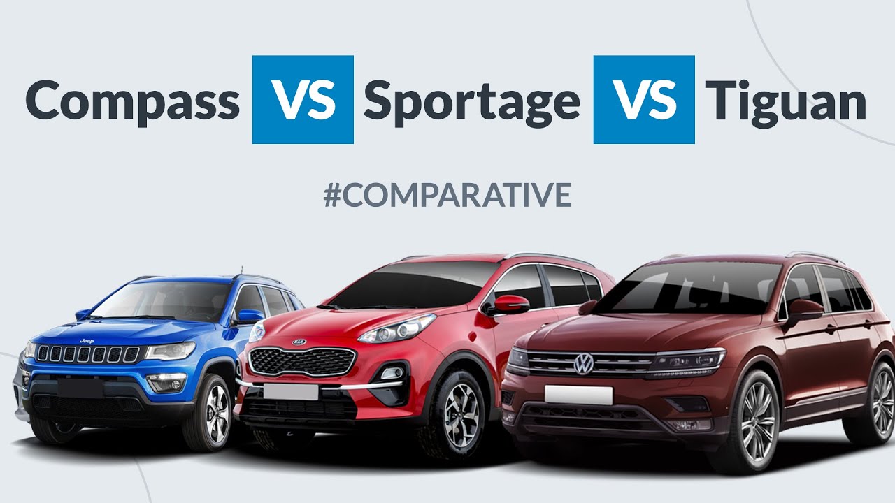 COMPARATIVA SUV BEST SELLERS 2020 | Jeep Compass vs KIA Sportage vs