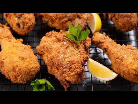 Keto Spicy Chicken Recipe - Low Carb Deep Fried KFC Alternative 2g Carbs