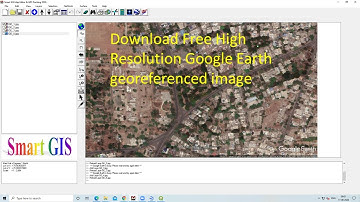 QGIS Lesson-8 Download Very High Resolution Georeferenced Google Earth image using smart gis