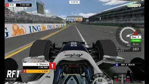 Albert Park Lap Rfactor FSONE 2008