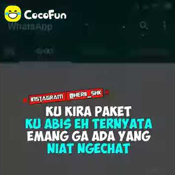 Story wa gak ada yang ngechat|#cocofun