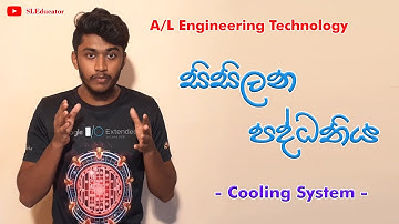 වහනයක් සිසිල්වෙන ආකාරය සරලවම (සිසිලන පද්ධතිය / Cooling System )