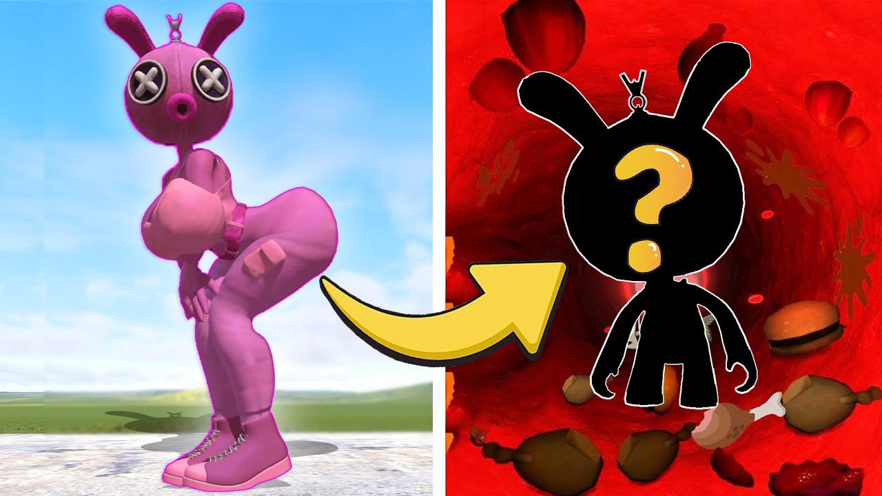 New What's Inside Buzzy Brainy Love Story Poppy Playtime Chapter 5 In Garry's Mod!