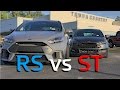 Ford Focus RS vs Focus ST - Review and Comparison