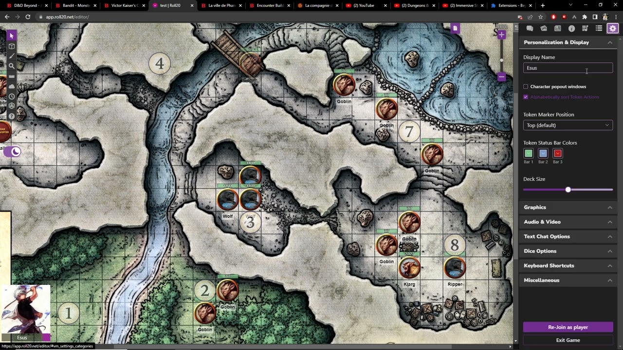 VTT pour D&D lequel est le plus adapté?